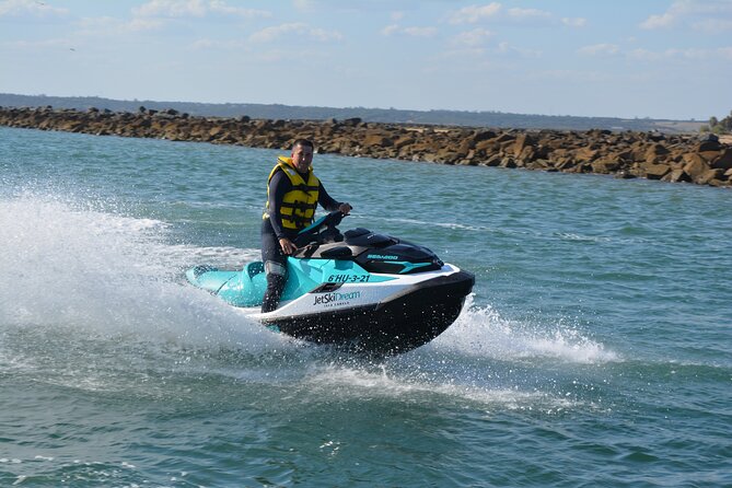1 Hour Jet Ski Experience in Isla Canela - Marina Isla Canela: meeting point, quick check-in, and safety briefing