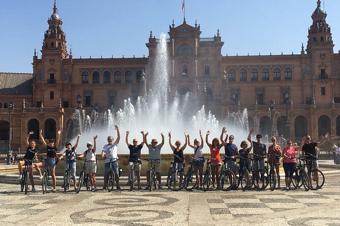 3-hour Guided Bike Tour along the Highlights of Seville - San Telmo to Real Fábrica de Tabacos: palaces and factories with real roles today