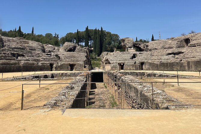5 hour Electric Bike Tour to the Ruins of Italica - Anfiteatro de Italica: amphitheater time, mosaics, and story-driven stops