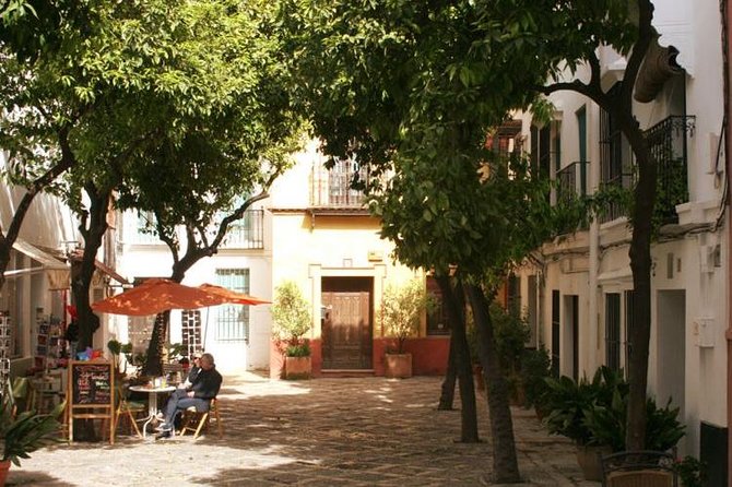 Alcázar and Jewish Quarter Guided Walking Tour in Seville - Santa Cruz: cobblestones, patios, and stories that hurt a bit