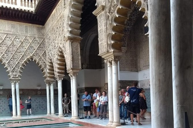 Alcazar of Seville with Cathedral & Giralda English Tour - Inside the Alcázar: From Horse-Shoe Arches to Ambassador’s Room