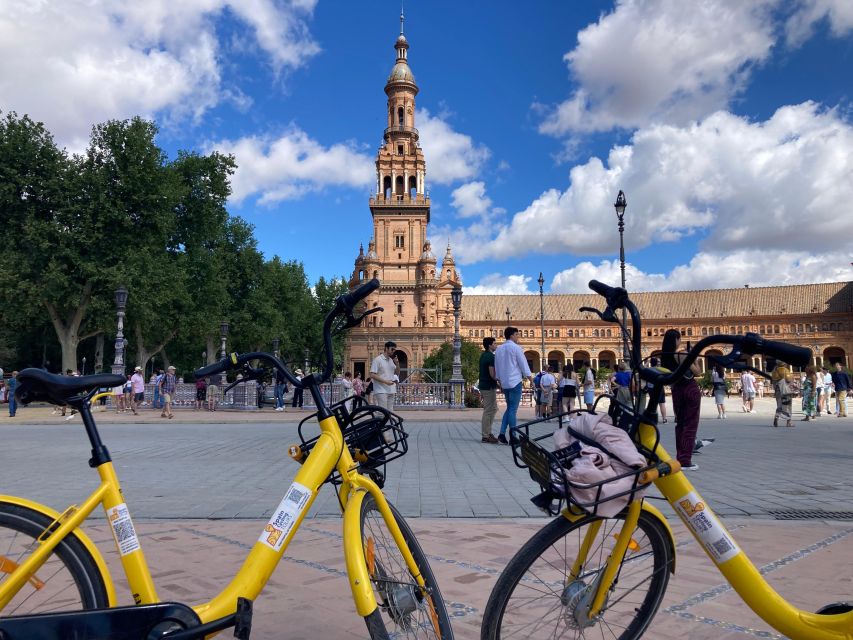 Bike Tour in Seville - Plaza de España panoramas, the ride’s payoff