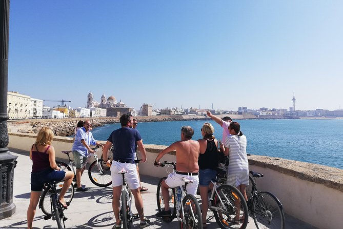 Cádiz 2:30h Bike Tour - The exact plan: from Plaza de San Juan de Dios to La Caleta