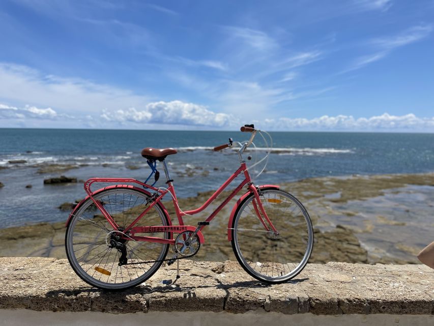 Cadiz: City Bike Tour - The ride setup: orange bikes, easy pacing, and real safety