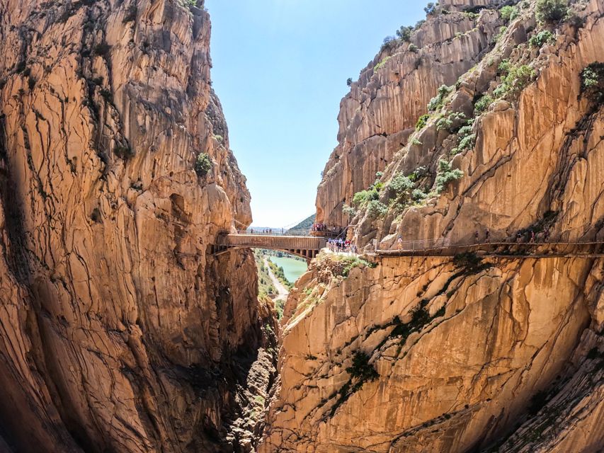 Caminito del Rey: Entry Ticket and Guided Tour - The walk itself: wood and concrete over a river-carved gorge