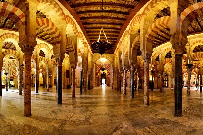 Cordoba & Carmona with Mezquita, Synagoge & Patios from Seville - San Basilio patios: where flowers and shade do the talking