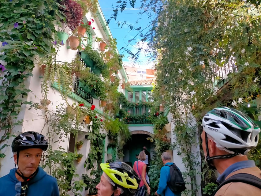 Cordoba Courtyards by Bike, Electric Bike - What the Guide Teaches About the Patios Tradition and UNESCO