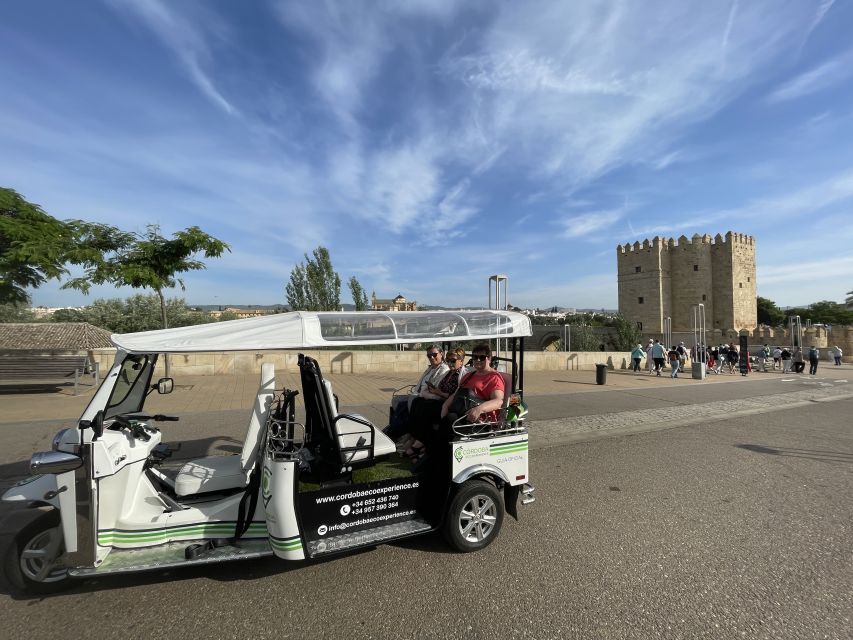 Córdoba: Guided City Tour by Tuk-Tuk - Palacio de Viana and other palatial stops: what to notice in the limited time