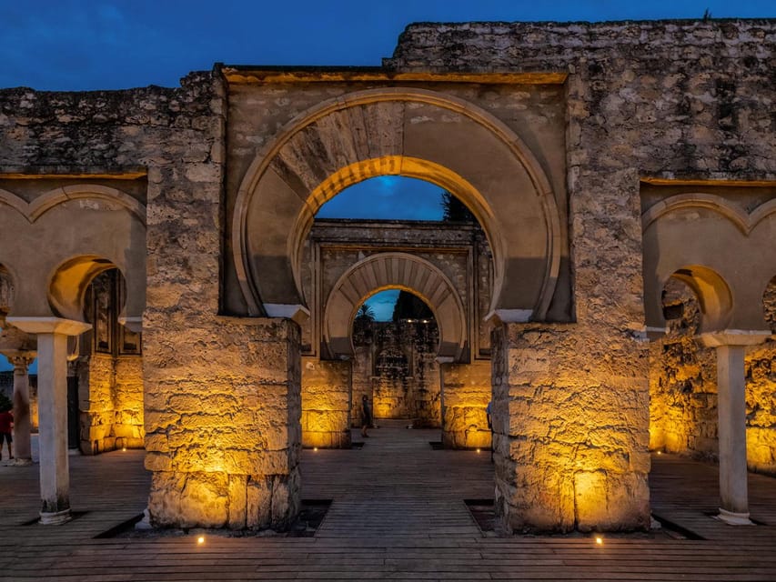 Cordoba: Guided Tour of Medina Azahara at Night - Getting to the site: bus option vs 8 km on your own
