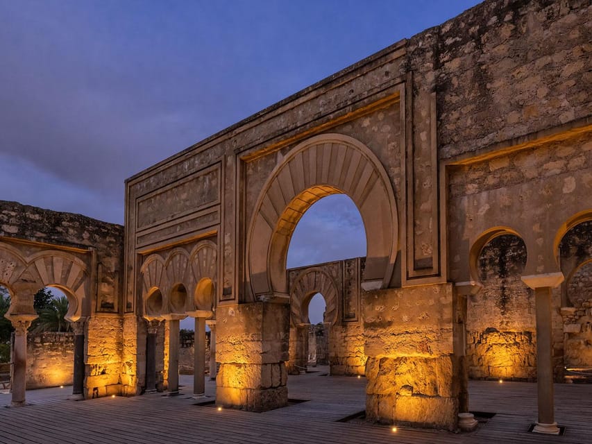 Cordoba: Guided Tour of Medina Azahara at Night - What you’ll notice in the architecture during a night walk
