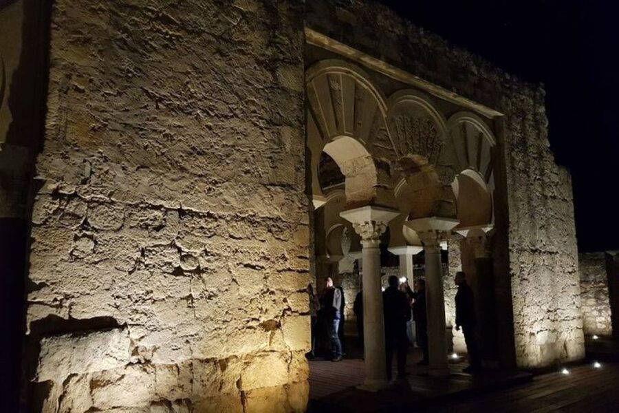 Cordoba: Medina Azahara Night Tour without transport - Where You Meet and How the No-Transport Setup Works