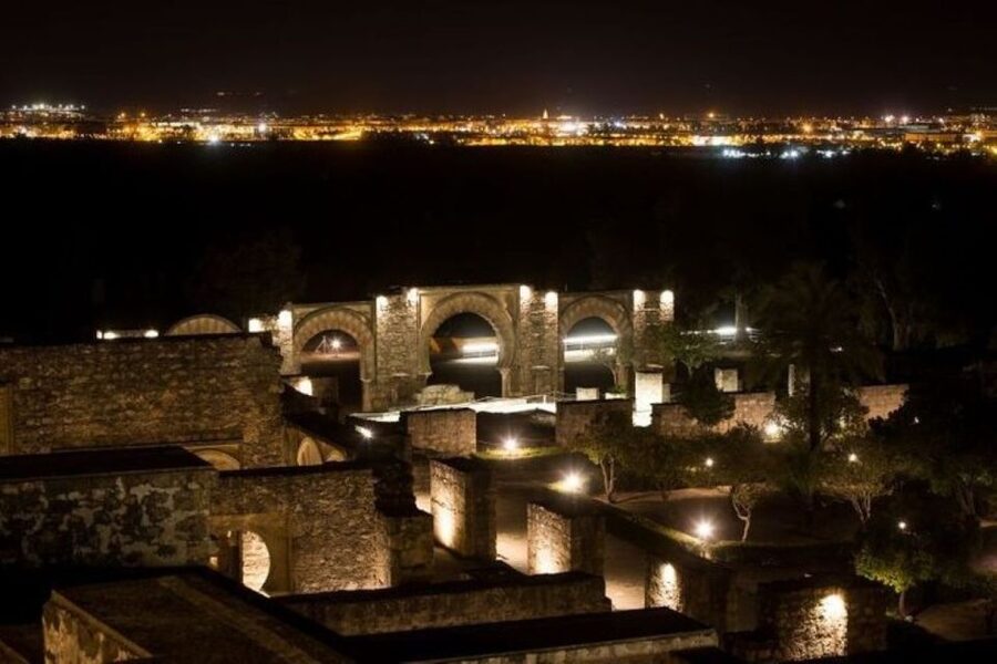 Cordoba: Medina Azahara Night Tour without transport - The Walk: Palaces, Mosques, and Formal Gardens in Night Lighting