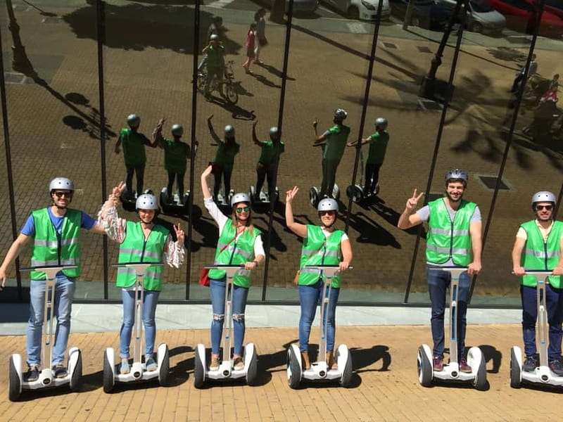 Cordoba: Segway Tour historic center - First stop: Corredra Square, Plaza del Potro, and getting your balance