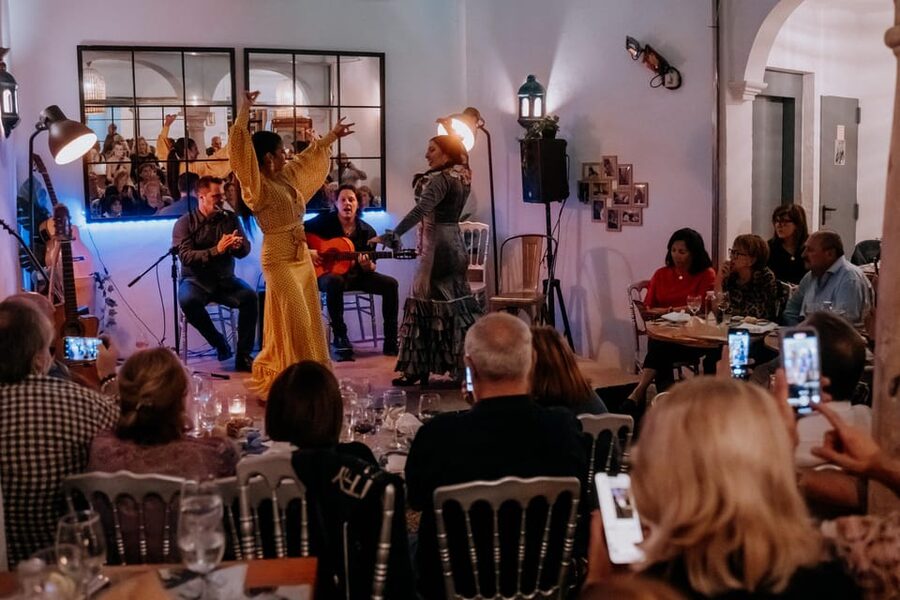 Córdoba: Tablao Flamenco at Doble de Cepa with Optional Meal - Timing your night: pairing the show with the Mezquita area
