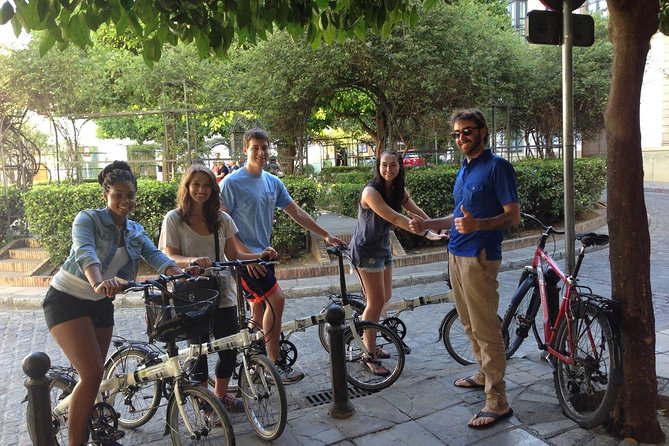 Electric Bike Tour in Seville - Getting Oriented at Plaza de Santa Cruz