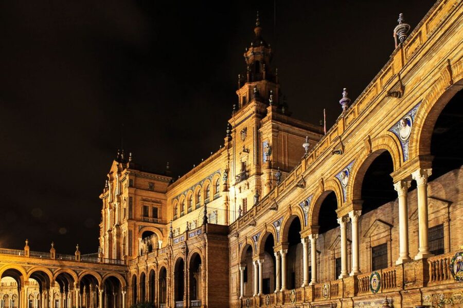 Enchanted Seville: Private Walking Tour - Practical tips for comfortable shoes, cool streets, and night pacing