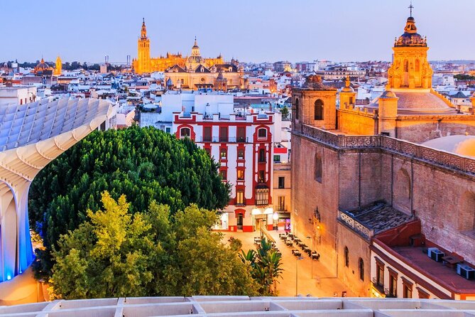 Excursion from Malaga to Seville with tickets to the Real Alcázar - Seville on your own clock: Plaza de España, Santa Cruz, and downtown