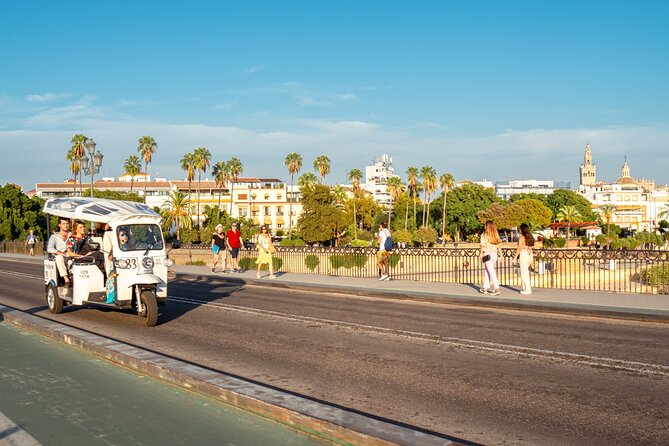 Express Tour of Seville in Private Eco Tuk Tuk - Plaza de España and Maria Luisa Park: the easiest way to nail your photo timing