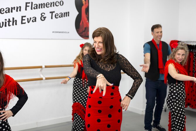 Flamenco Dance Class in Seville with optional Flamenco Costume - Dress Code: Closed Shoes, No Platforms, and a Simple Styling Hack