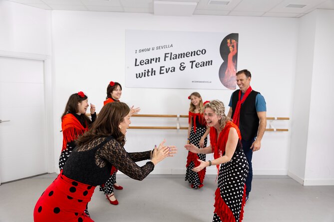 Flamenco Dance Class in Seville with optional Flamenco Costume - Small Group Energy: You Learn Faster With a Class of 12