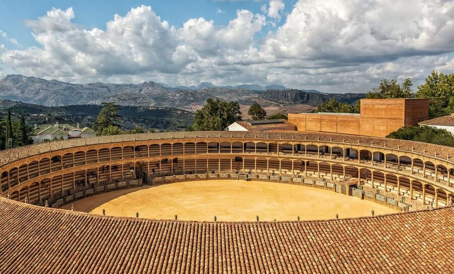 From Malaga or Marbella: Ronda Private Day Trip - Plaza de Toros and the bullfighting museum, with big-name fan photos