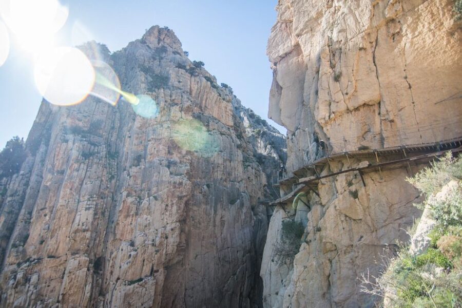 From Seville: Caminito del Rey Guided Day Trip - The views you are paying for: Desfiladero de los Gaitanes, up close