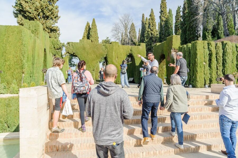 From Seville: Granada Day Trip Alhambra and Albaycin - The Alcazaba stop, plus a short break to reset