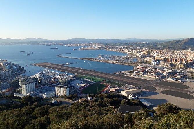 Gibraltar Sightseeing: Sunset Panoramic and Monkey Tour - Stop 2: Apes Den for Berber monkeys and Top of the Rock angles