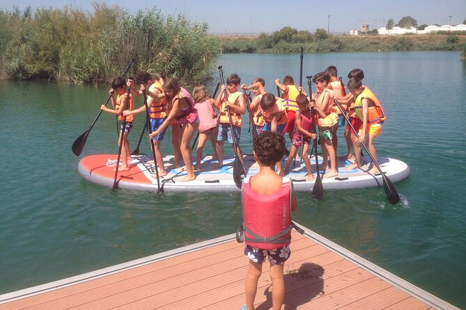 Gigant paddle surf in Seville - Why a giant paddle board on the Guadalquivir works so well