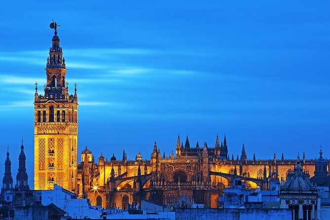 Guided Premium eBike Tour Sevilla | native speakers EN • DE • FR - Plaza de San Francisco to the Catedral: Giralda ramps and a major transition story