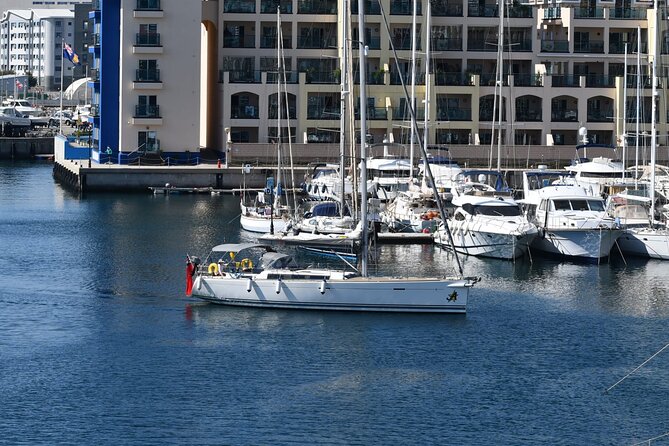 Half day charter on private sailing yacht in Gibraltar - Food and drinks onboard, plus your post-sail payoff