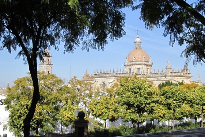 Jerez Historic Guided Tour and Alcazar - Plaza del Arenal at 09:00AM, then a vineyard brandy and wine lesson