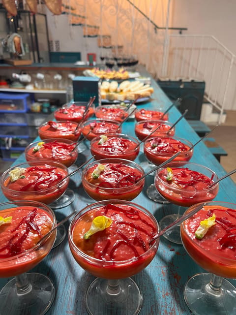 Local cooking class in Cordoba. Hands on: Salmorejo - Paella add-on: when you might request more