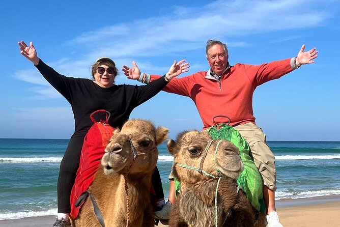 Luxury Private Tour of Tangier from Gibraltar All Inclusive - Achakkar Beach Camel Ride and the Comfort of a Short Scenic Reset
