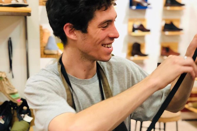 Make Authentic Espadrilles in Seville - Stop 3: stitching your espadrilles and learning how to lace them