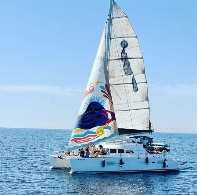Marbella: Group Dolphin Watching Catamaran Tour with Snacks - Finding Daria at Puerto José Banús (Dock 1, Berths 54-55)