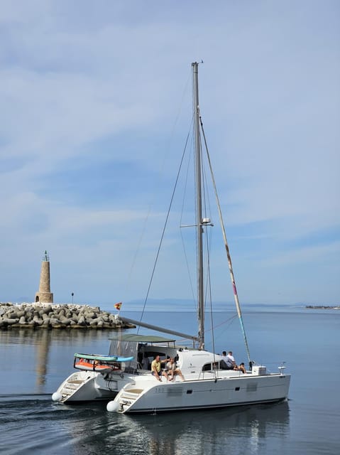 Marbella: Group Dolphin Watching Catamaran Tour with Snacks - Who Should Book This Catamaran Cruise
