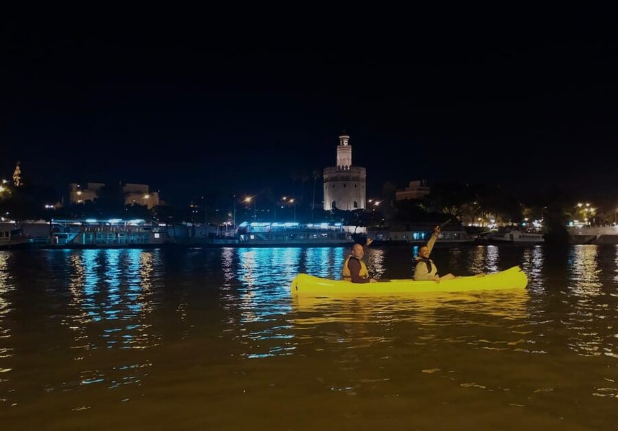 Night Kayak: Historic Seville, Triana and La Cartuja - Safety that feels real, not just promised