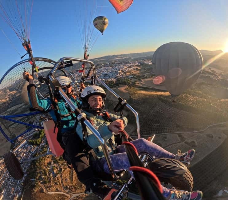 Paramotoring in Ronda (Malaga), near Marbella - Choosing 15, 30, or 40 Minutes of Flight Time