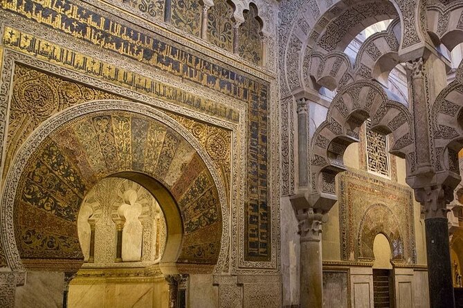 Private Cordoba & Seville Tour with a Finale Horse Carriage Ride - Entering the Mezquita Cathedral: the main event, handled with care