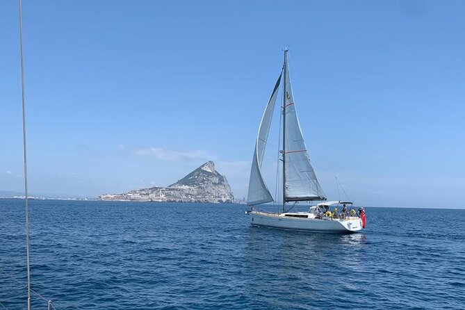 Private Full-day Sailing Cruise from Gibraltar by Yacht - A swim and lunch stop on anchor, with real water time