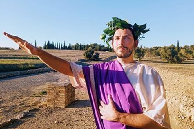 Private Theatrical Journey with Roman Emperor in Italica - FAQ