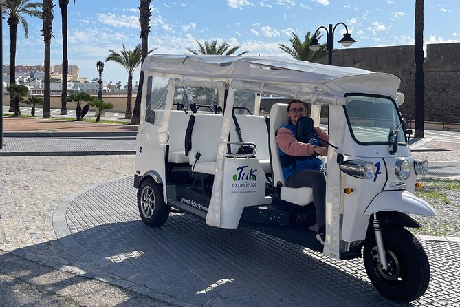 Private VIP Tour in Tuk Tuk Cadiz - Starting at Muelle Alfonso XIII: Port Views and San Felipe Clues
