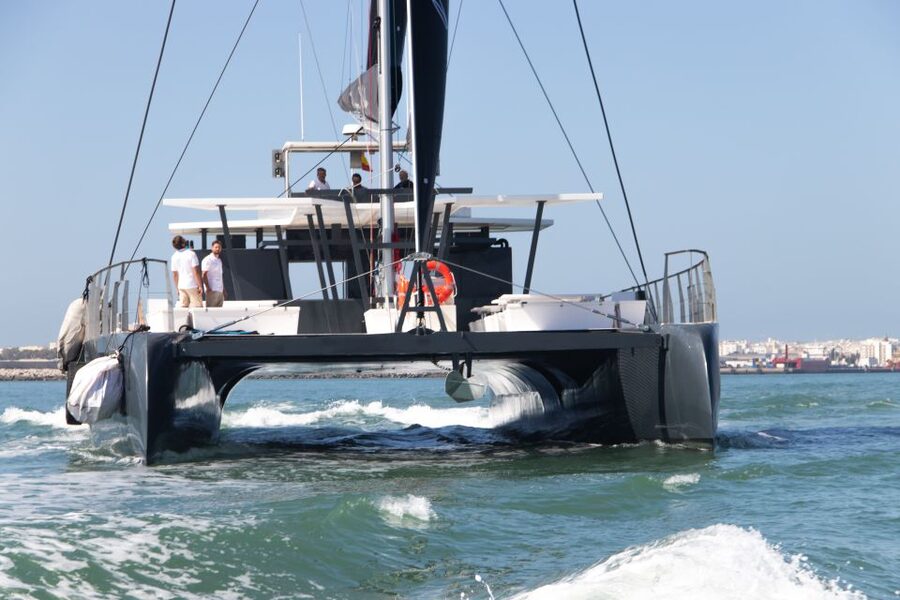 Sancti Petri: Catamaran Cruise with Swim Stop and lunch - Lunch onboard: two courses, dessert, and a drink included