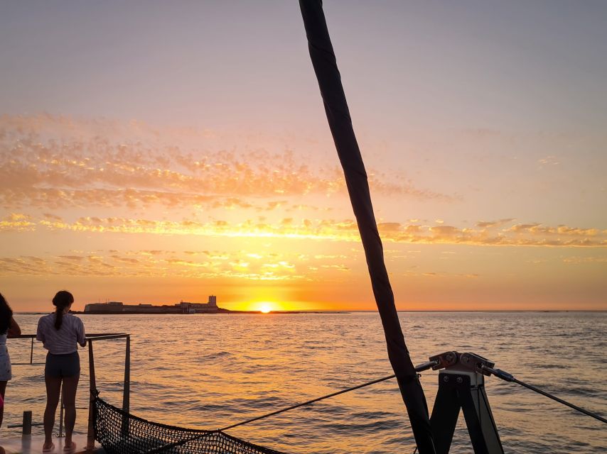 Sancti Petri: Sunset Catamaran Cruise - Chiclana, San Fernando, and Cádiz: Why the Commentary Matters