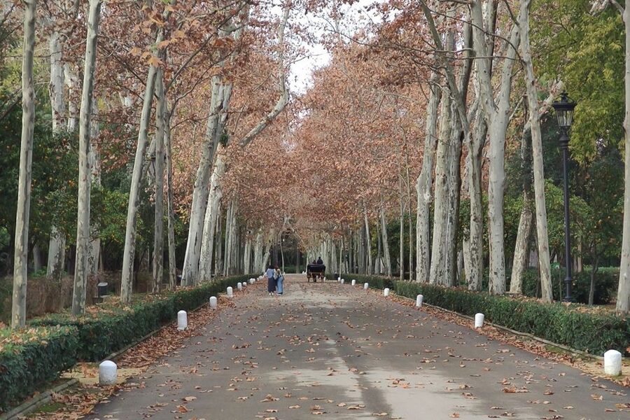 Secrets of Maria Luisa Park and Plaza de Espana - The opening monuments: Bécquer and Infanta Maria Luisa