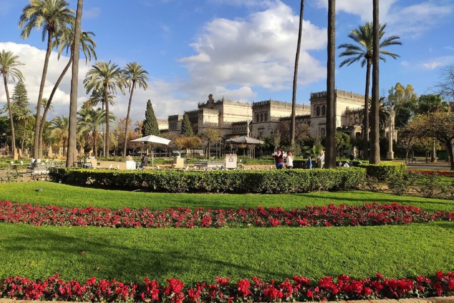 Secrets of Maria Luisa Park and Plaza de Espana - Estanque de los Lotos and the park’s themed corners