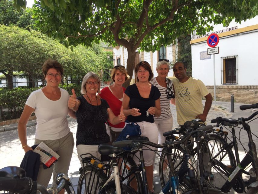 Seville: 2.5-Hour Private City Tour by Bike - Barrio Santa Cruz cruising: more alleys, fewer chores