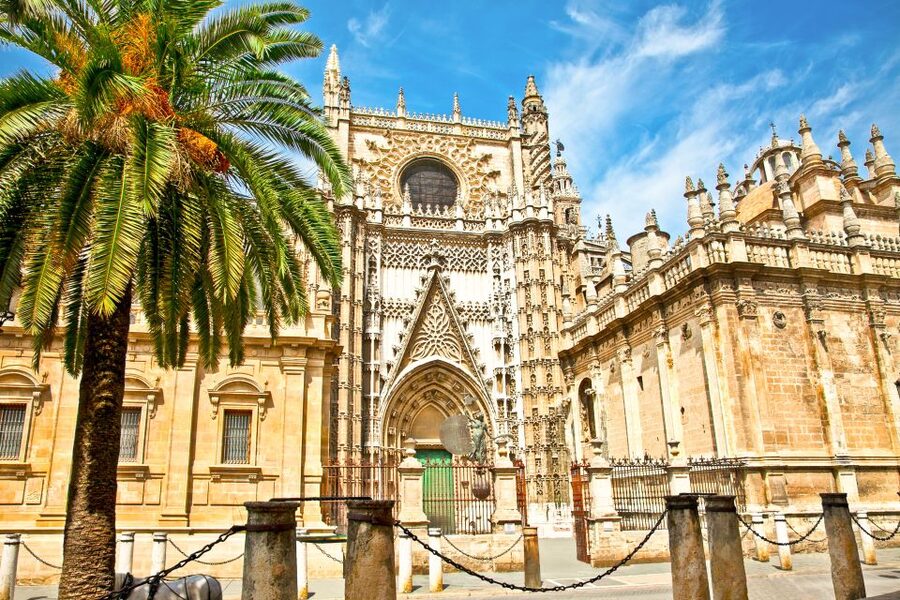 Seville: Cathedral and Alcázar Guided Tour - Alcázar of Seville: Islamic art details you can actually spot