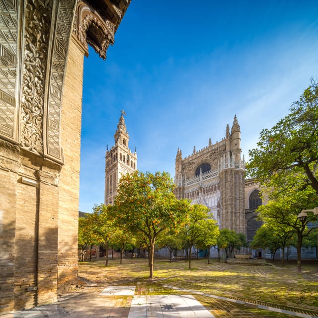 Seville: Cathedral & Giralda Fast-Track Guided Tour - Patio de los Naranjos: a courtyard break that makes the cathedral feel human